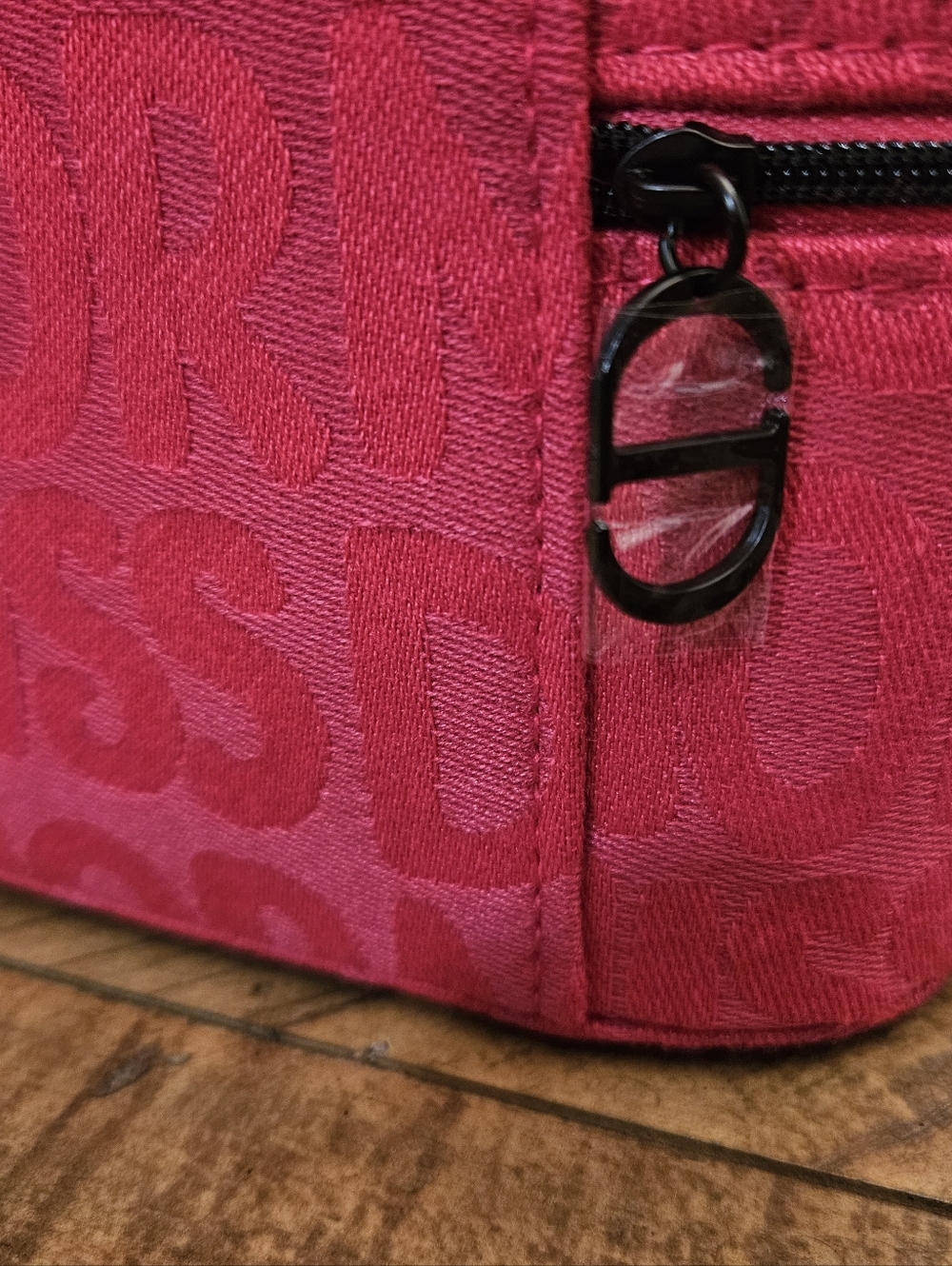 NEW DIOR Miss Dior Hot Pink Cosmetic Case Set Bloc Notepad & Scented Freshie - Picture 3 of 16